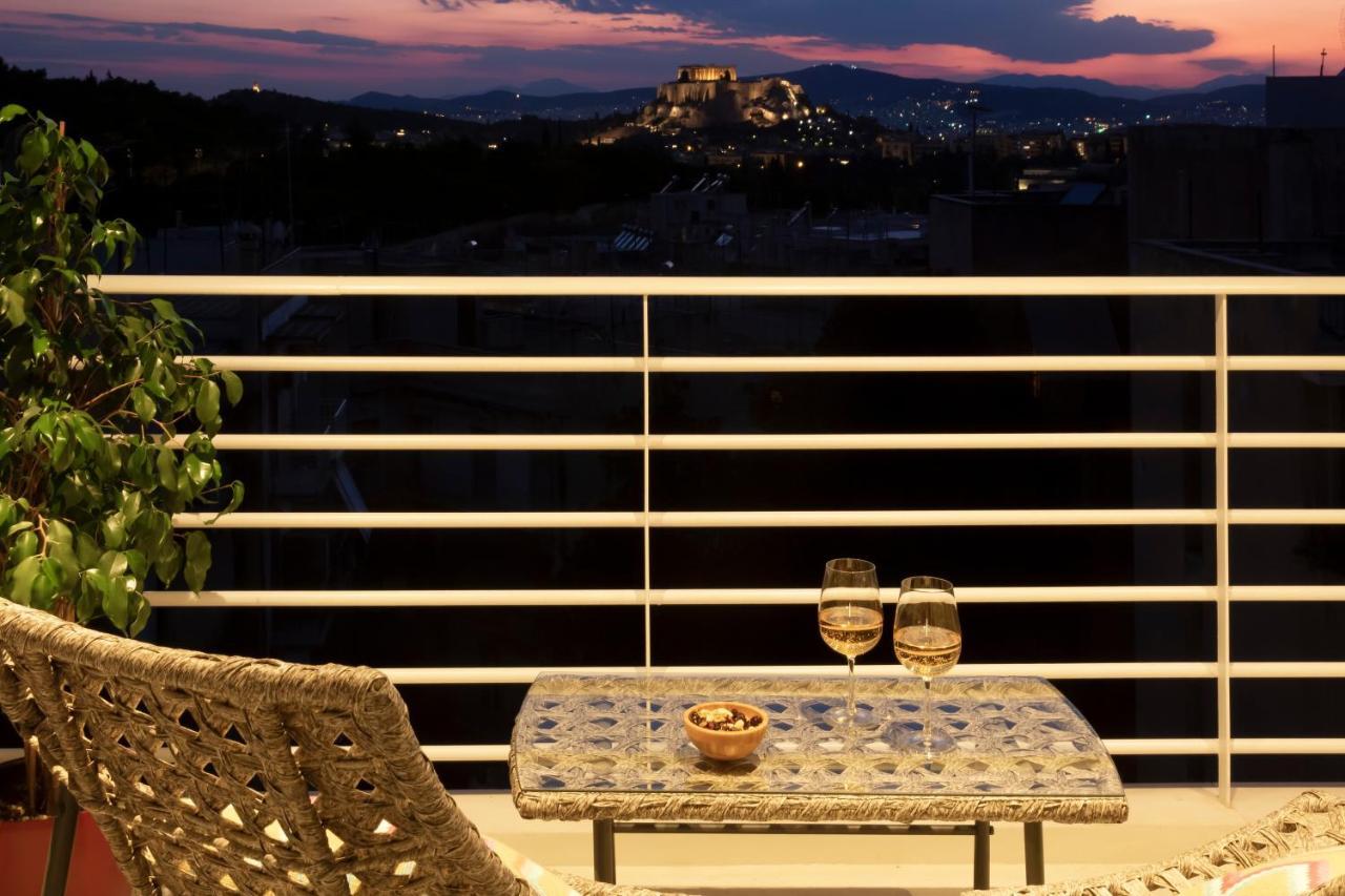 Stunning Acropolis View Apartment Athen Exterior foto