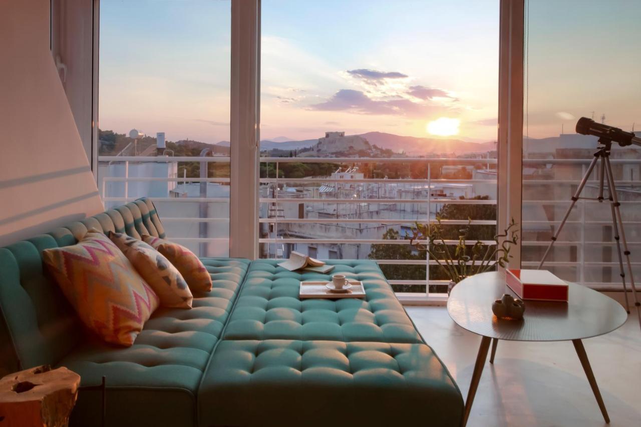 Stunning Acropolis View Apartment Athen Exterior foto