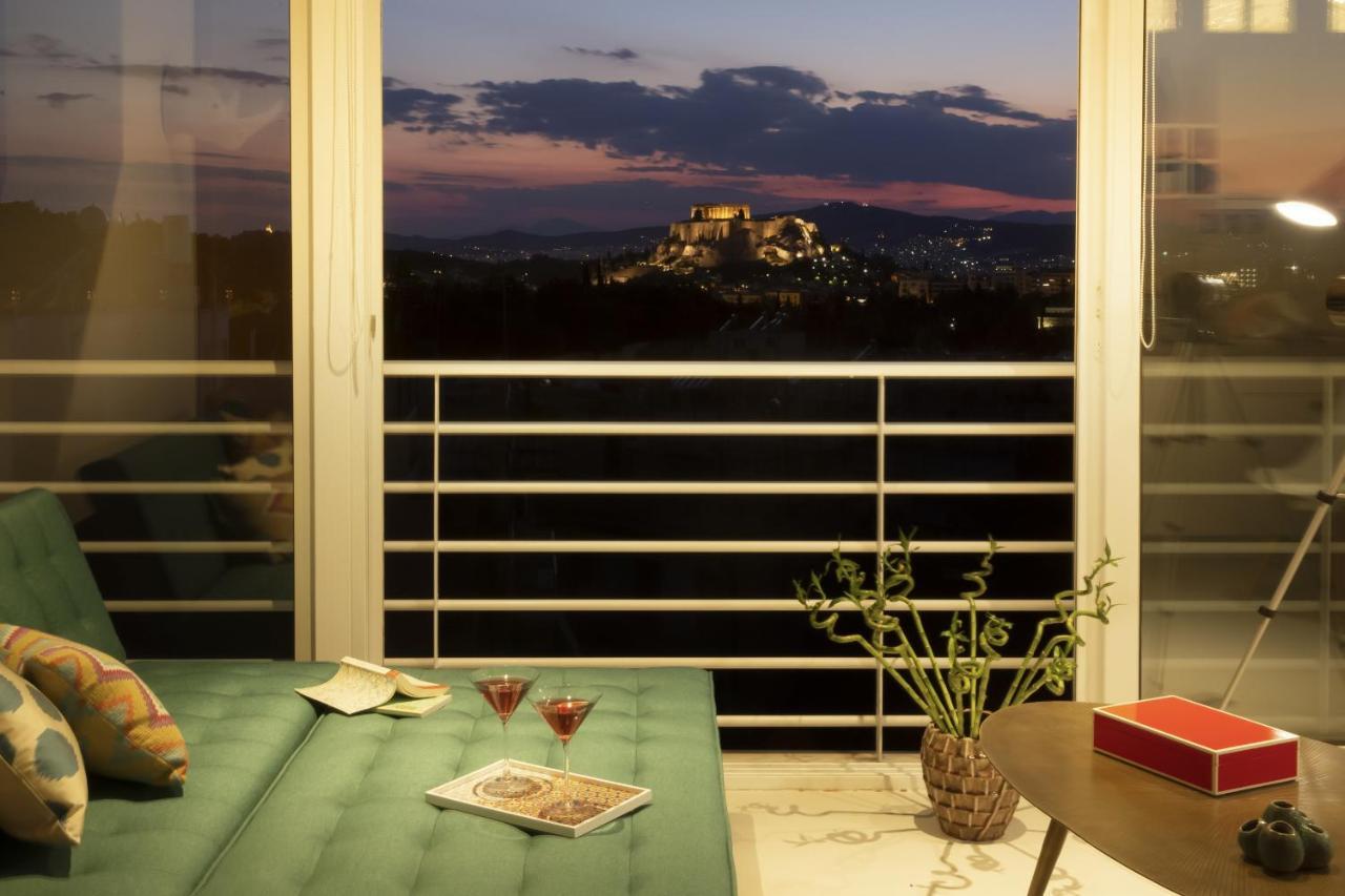 Stunning Acropolis View Apartment Athen Exterior foto