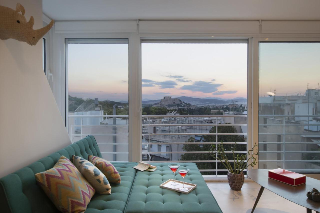 Stunning Acropolis View Apartment Athen Exterior foto